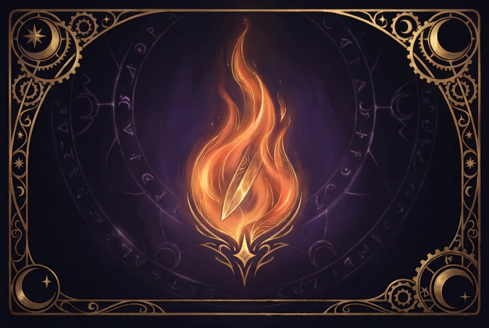 Fire element — key art