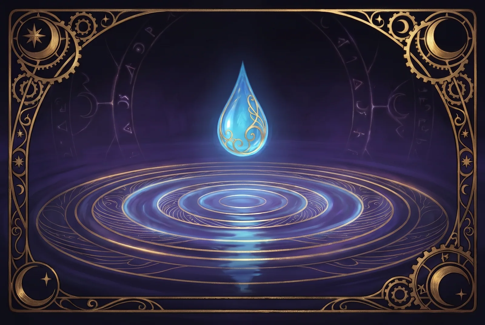 Water element — key art