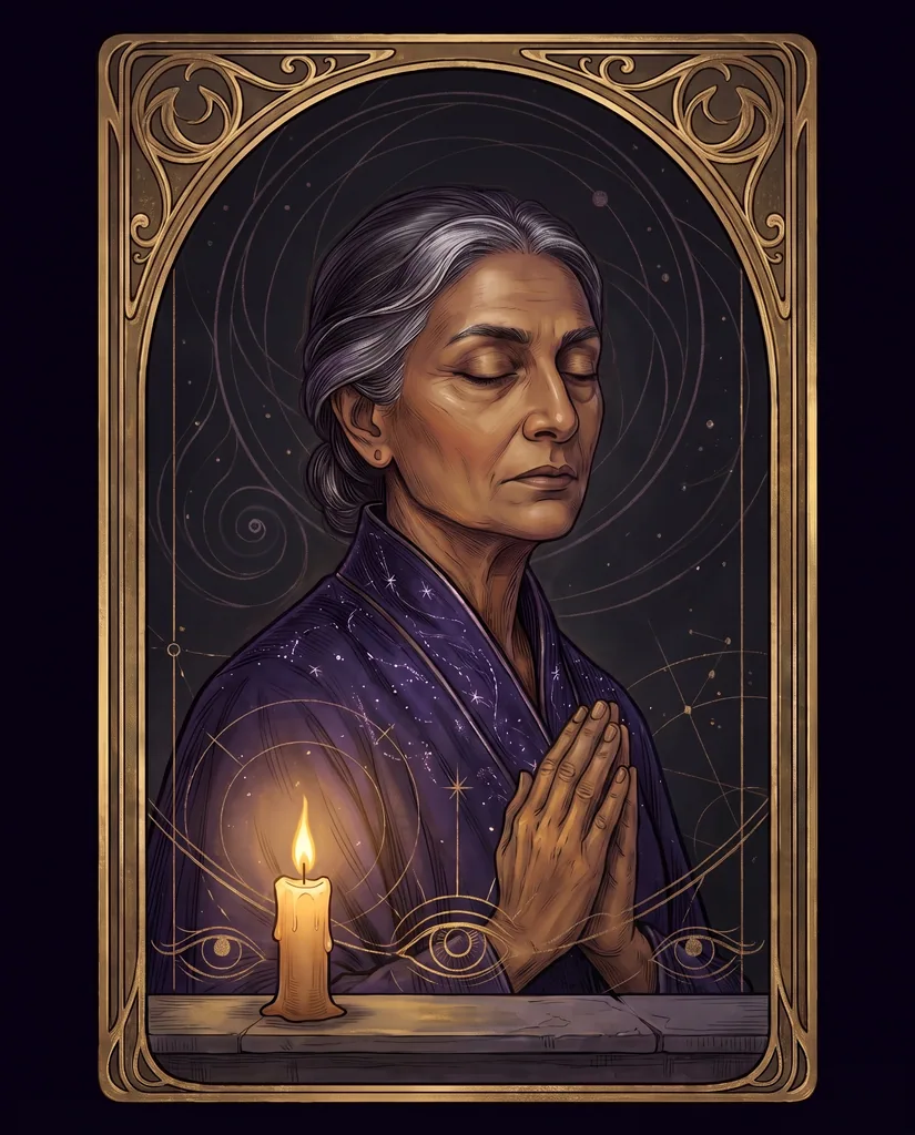 Quiet Sage — Oracle character portrait